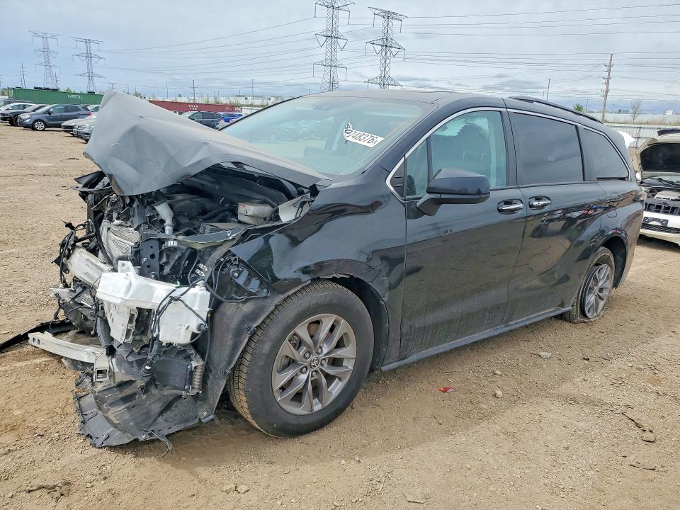 2023 Toyota Sienna VIN 5TDYRKEC9PS152731 COPART salvage auction — FRONT END, Il - Salvage Certificate, sold $6,700 on 2026-07-07 (photo 1)