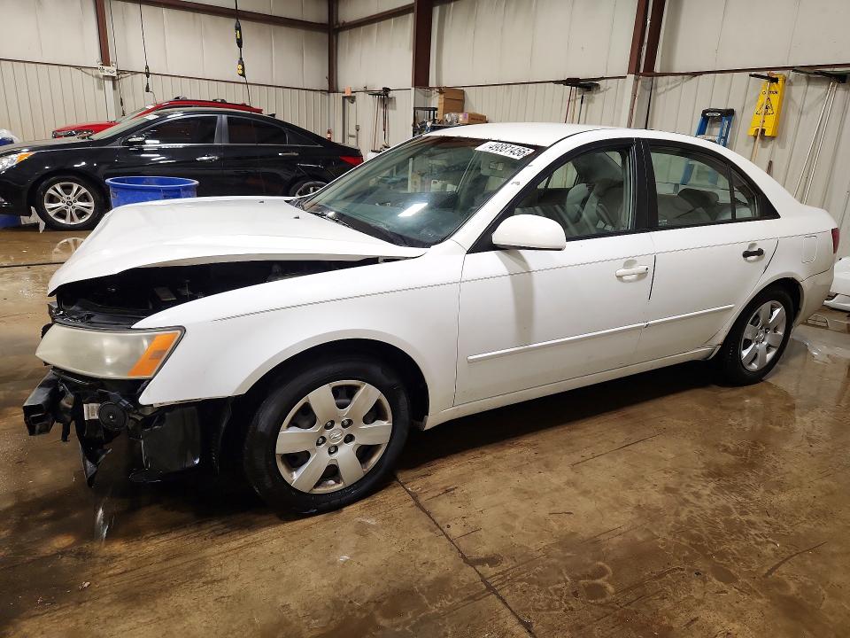 2007 Hyundai Sonata VIN 5NPET46C57H260087 COPART salvage auction — FRONT END, Pa - Certificate Of Salvage, sold $400 on 2026-07-02 (photo 1)