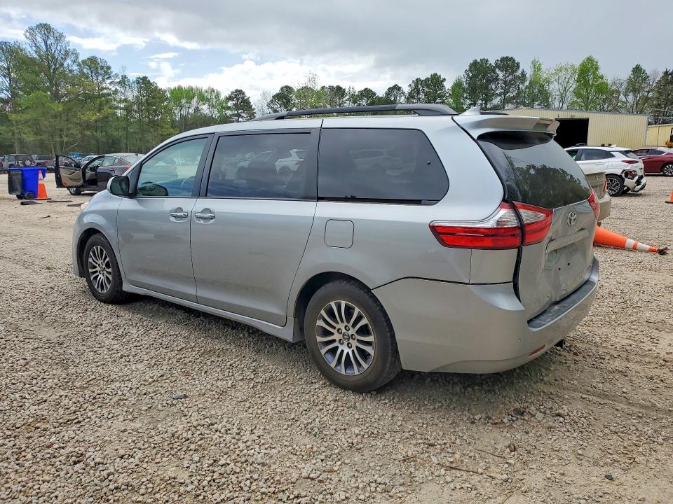 2019 Toyota Sienna VIN 5TDYZ3DC3KS001982 COPART salvage auction — REAR END, NC - SALVAGE CERTIFICATE OF TITLE, sold $9,500 on 2026-07-31 (photo 2)