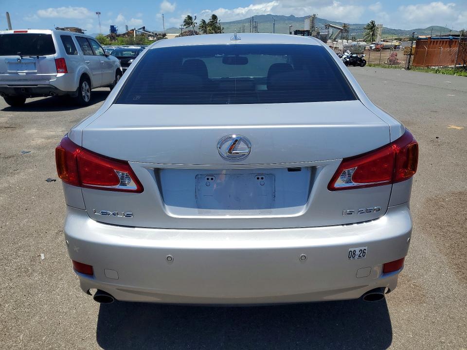 2010 Lexus Is VIN JTHBF5C22A5116191 COPART salvage auction — FRONT END, HI - CERTIFICATE OF SALVAGE, sold $1,500 on 2026-07-27 (photo 6)