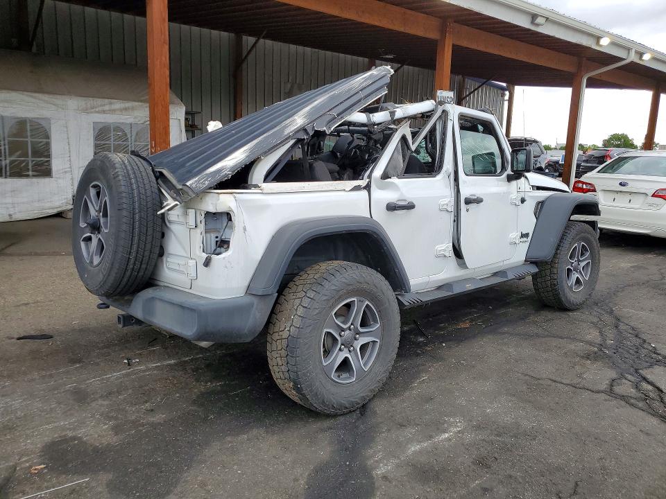 2022 Jeep Wrangler / VIN 1C4HJXDG9NW162360 COPART salvage auction — ROLLOVER, Other, sold $2,950 on 2026-07-09 (photo 3)