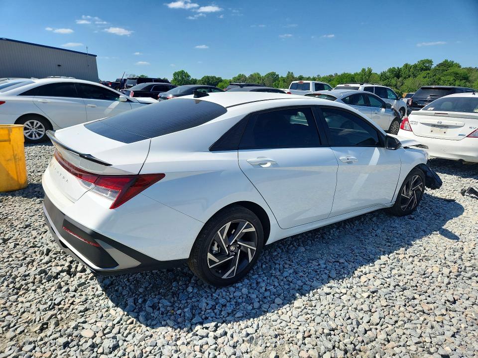 2025 Hyundai Elantra VIN KMHLM4DG6SU010944 COPART salvage auction — FRONT END, Ga - Cert Of Title-Salvage, sold $5,600 on 2026-07-30 (photo 3)