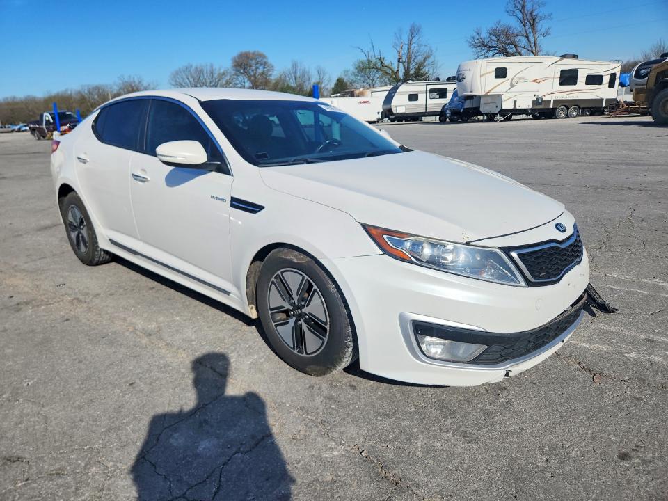 2013 Kia Optima VIN KNAGM4AD2D5050206 COPART salvage auction — FRONT END, Mo - Salvage Certificate Of Title, sold $300 on 2026-07-13 (photo 4)
