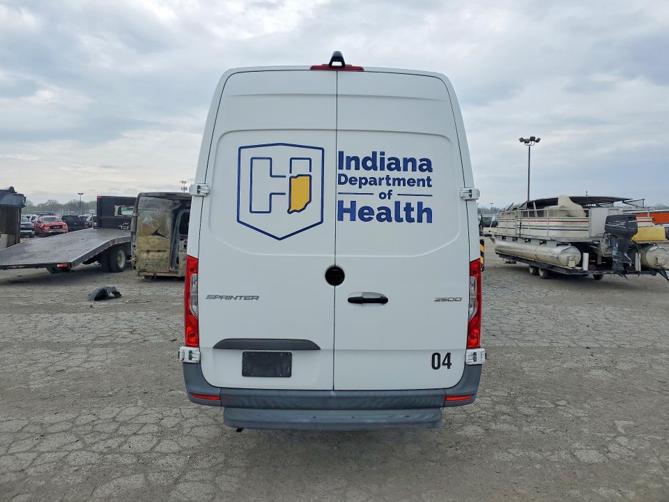2020 Mercedes-benz Sprinter VIN W1W4EDHY0LT020809 COPART salvage auction — FRONT END, In - Cert Of Title-Salvage Title, sold $15,100 on 2026-07-22 (photo 6)