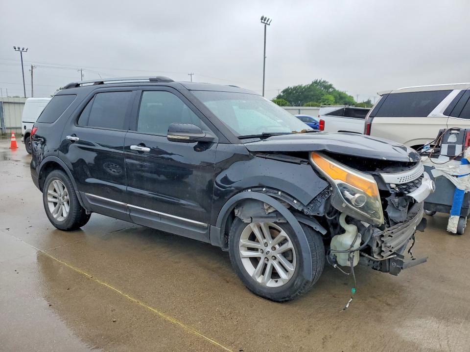 2012 Ford Explorer VIN 1FMHK7D85CGA51684 COPART salvage auction — FRONT END, Tx - Salvage Vehicle Title, sold $925 on 2026-07-09 (photo 4)