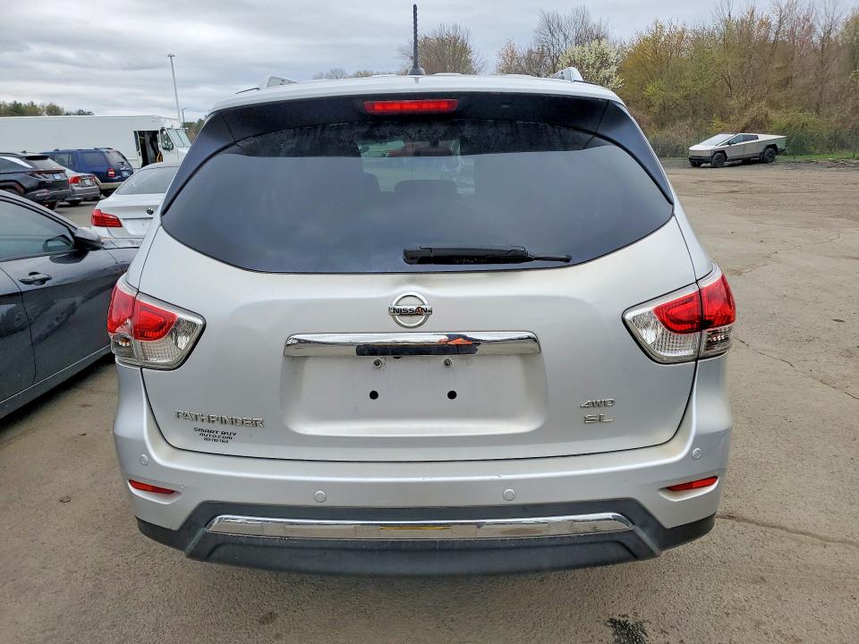 2014 Nissan Pathfinder VIN 5N1AR2MM7EC610532 COPART salvage auction — FRONT END, CT - CERTIFICATE OF TITLE, sold $1,900 on 2026-07-10 (photo 6)