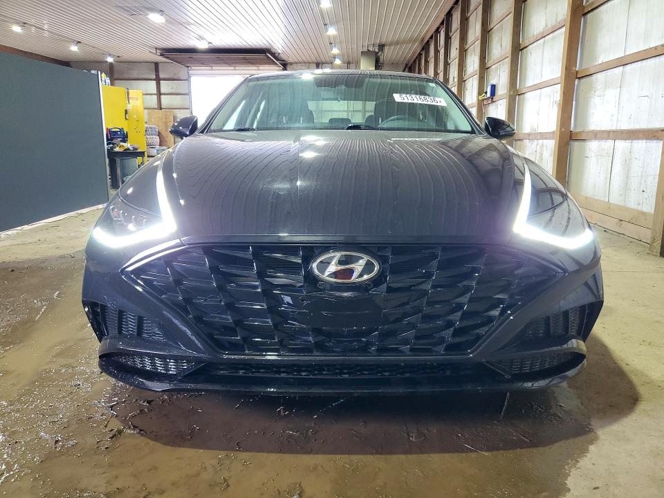 2023 Hyundai Sonata VIN KMHL64JA7PA313699 COPART salvage auction — HAIL, Oh - Cert Of Title-Salvage, sold $8,300 on 2026-07-02 (photo 5)