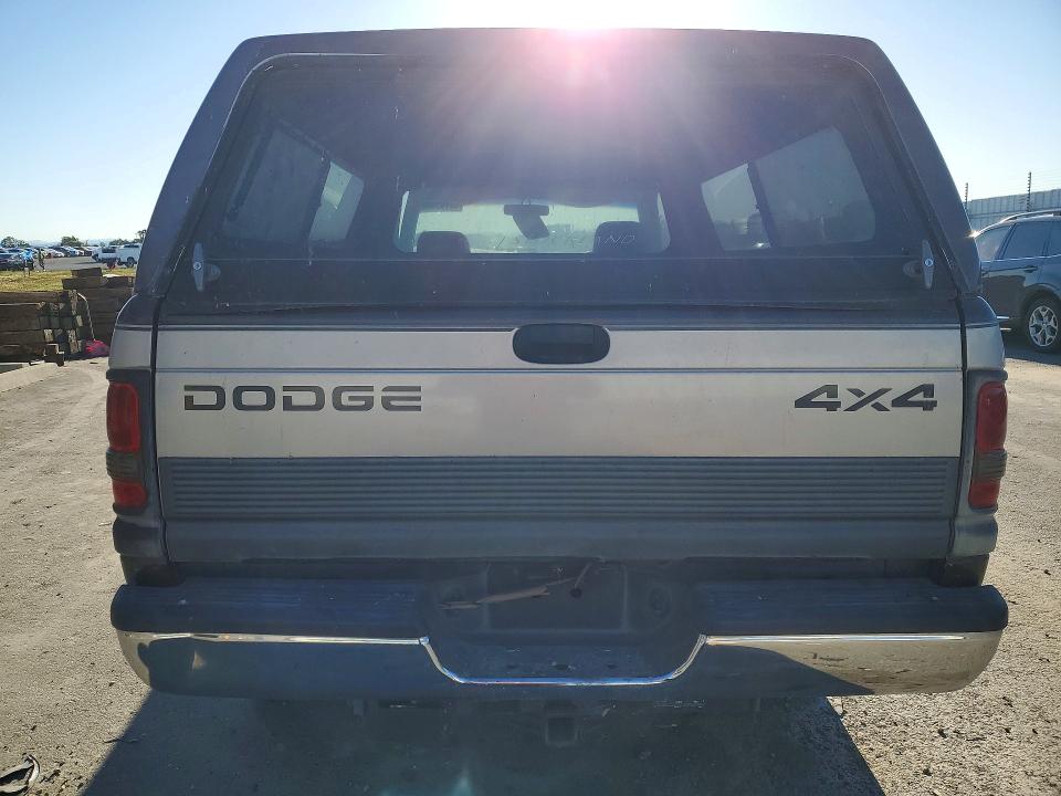 1997 Dodge Ram VIN 1B7KF26Z2VJ583536 COPART salvage auction — FRONT END, Ca - Salvage Certificate, sold $400 on 2026-07-02 (photo 6)