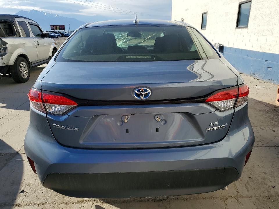2023 Toyota Corolla VIN JTDBDMHE9P3007333 COPART salvage auction — FRONT END, Ut - Salvage Certificate, sold $3,300 on 2026-07-06 (photo 6)