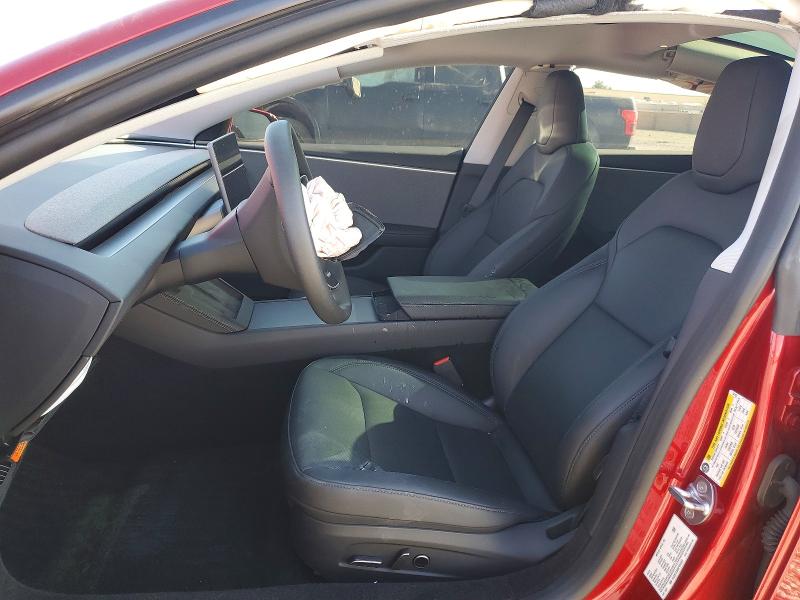 2025 Tesla Model 3 VIN 5YJ3E1EA6SF047267 COPART salvage auction — FRONT END, Salvage Title, sold $8,600 on 2026-07-15 (photo 7)