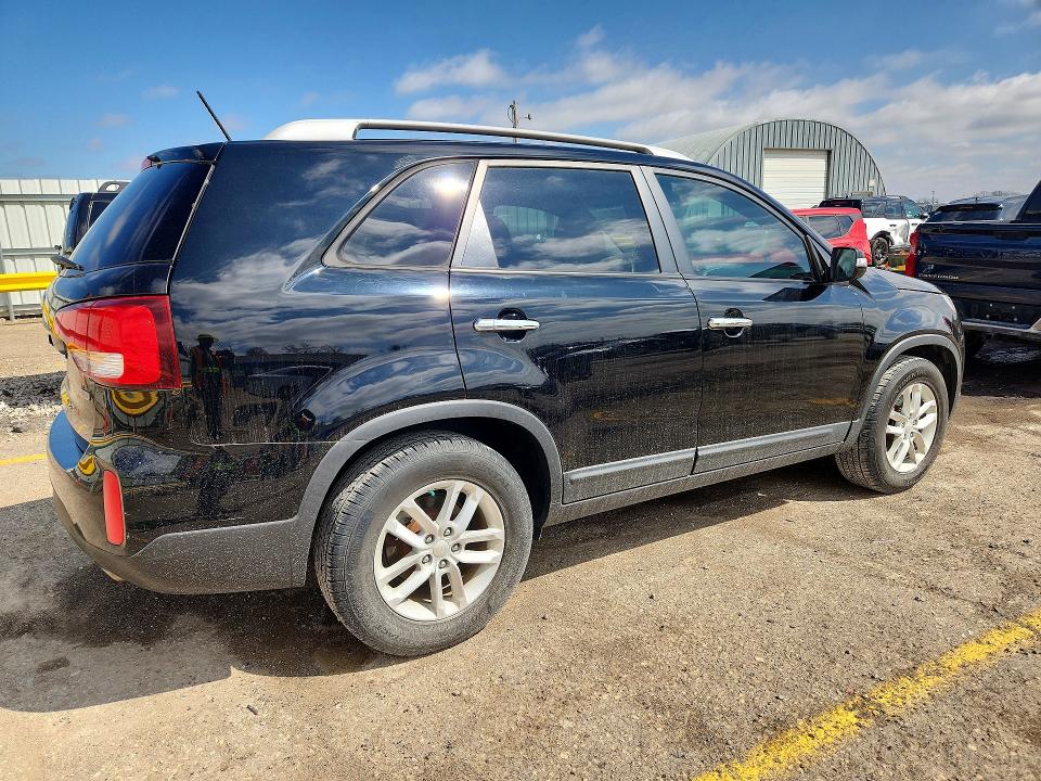 2014 Kia Sorento VIN 5XYKT4A75EG458931 COPART salvage auction — REAR END, Ks - Cert Of Title-Salvage, sold $2,100 on 2026-07-22 (photo 3)