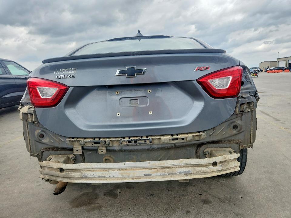 2019 Chevrolet Cruze VIN 1G1BE5SM6K7105622 COPART salvage auction — REAR END, Tx - Salvage Vehicle Title, sold $1,200 on 2026-07-09 (photo 6)