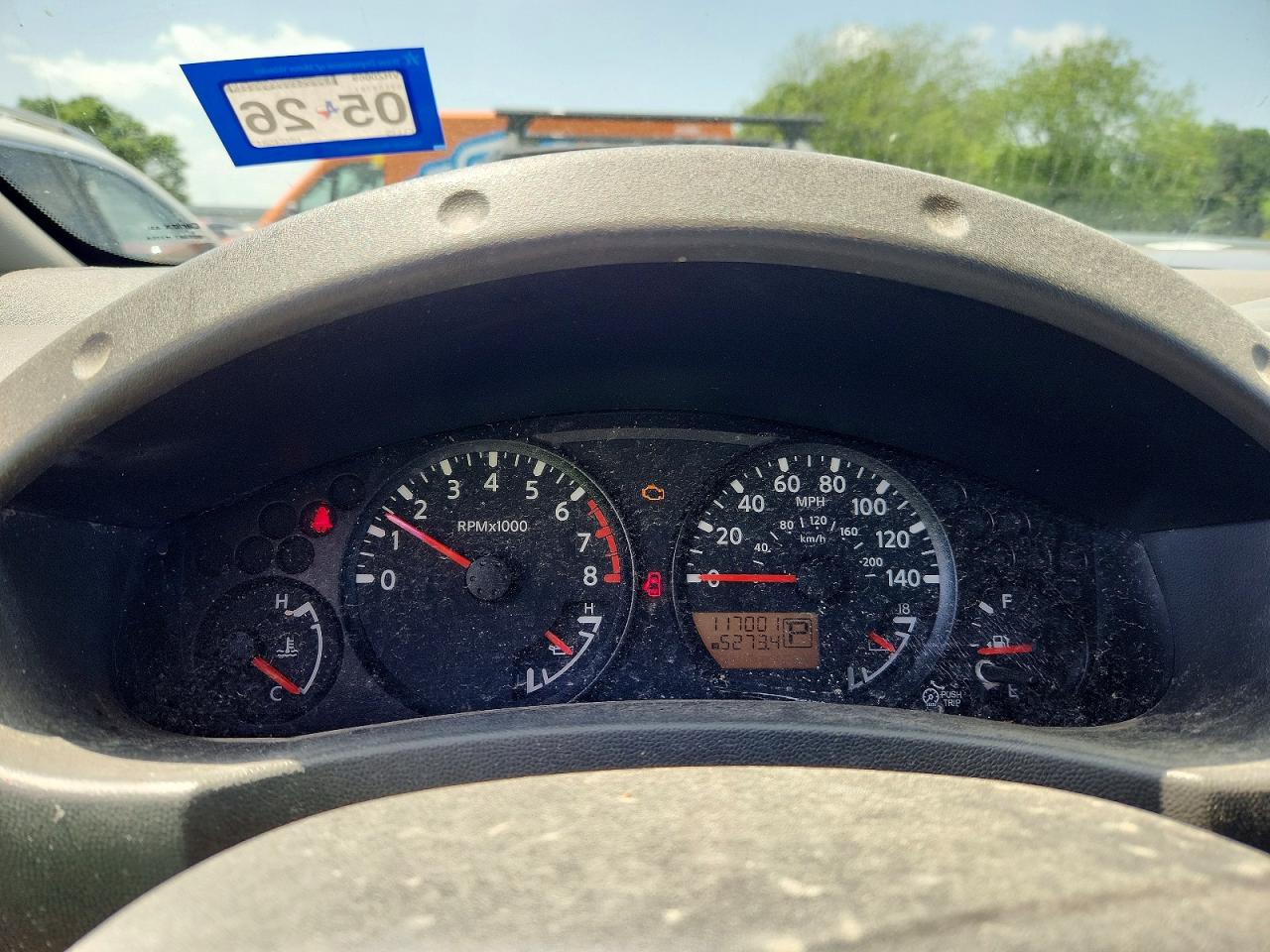 2017 Nissan Frontier VIN 1N6DD0CU5HN745813 COPART salvage auction — Front End, TX - SALVAGE VEHICLE TITLE, sold $5,550 on 2024-01-16 (photo 9)