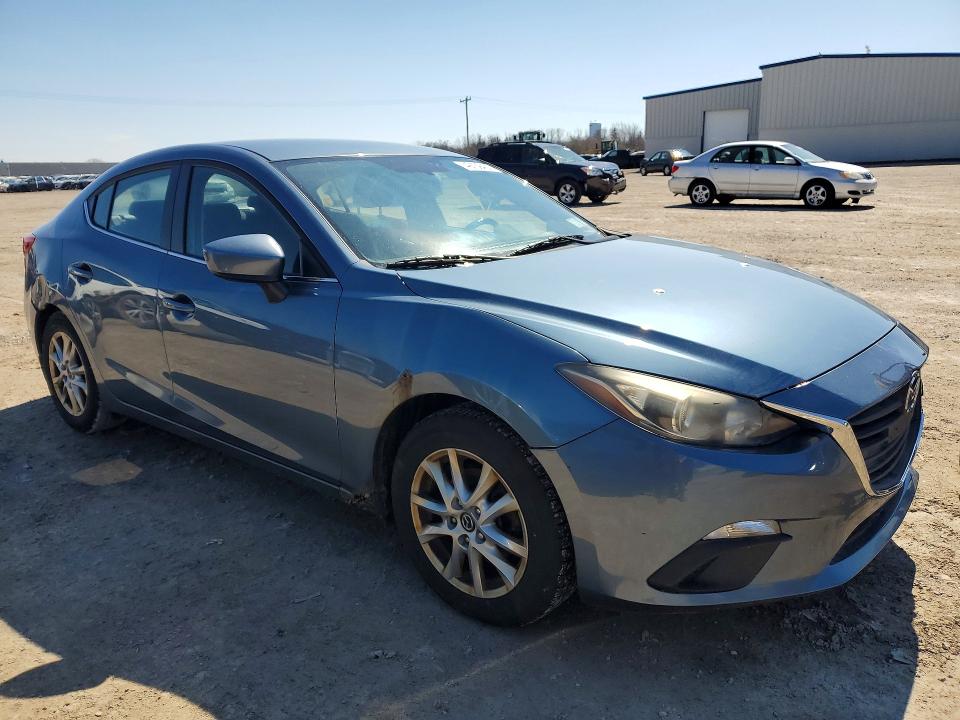 2014 Mazda VIN JM1BM1V79E1114492 COPART salvage auction — FRONT END, Ny - Mv907A-Parts Only, sold $775 on 2026-07-06 (photo 4)