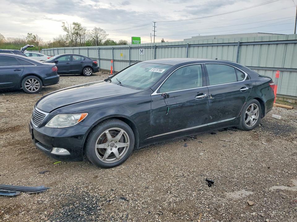 2009 Lexus Ls VIN JTHDL46F295000608 COPART salvage auction — SIDE, Il - Salvage Certificate, sold $1,800 on 2026-07-31 (photo 1)