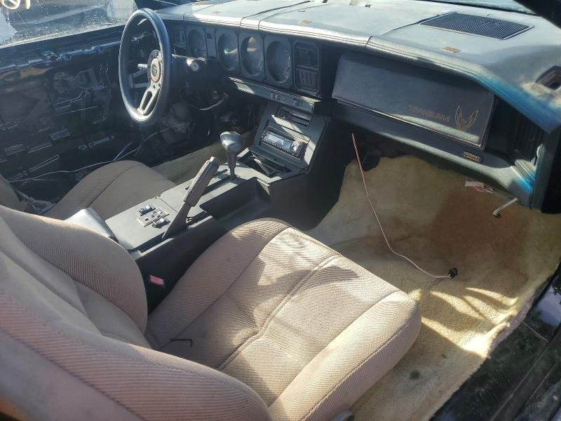 1984 Pontiac Firebird VIN 1G2AW87G5EL263955 COPART salvage auction — VANDALISM, Ca - Certificate Of Title, sold $1,750 on 2026-08-27 (photo 8)