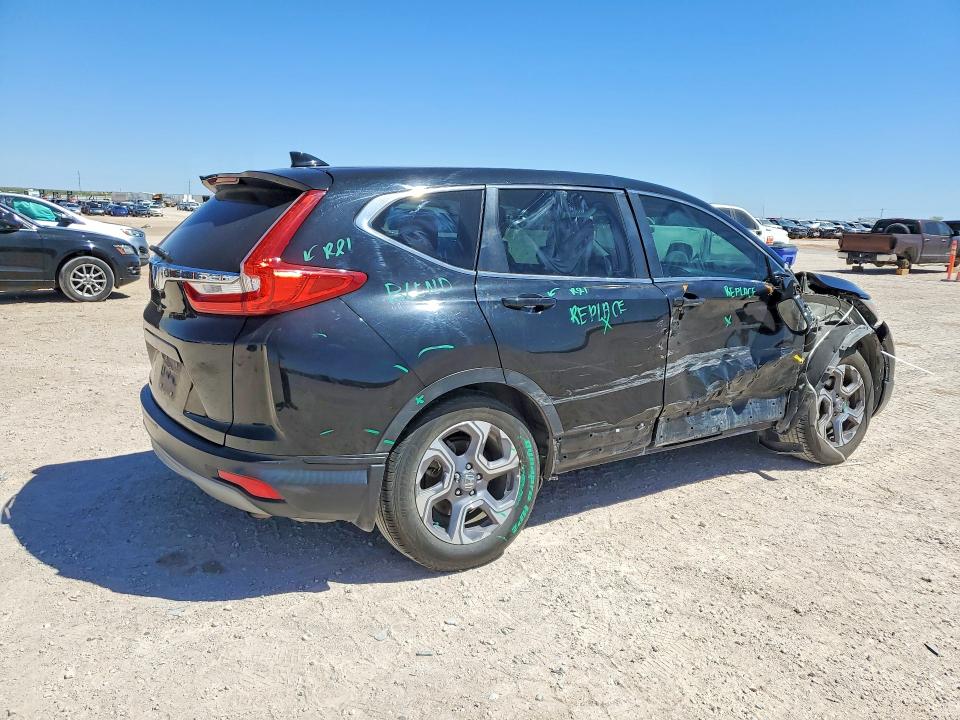 2018 Honda Cr-v VIN 7FARW1H5XJE004527 COPART salvage auction — FRONT END, Tx - Salvage Vehicle Title, sold $6,800 on 2026-07-08 (photo 3)