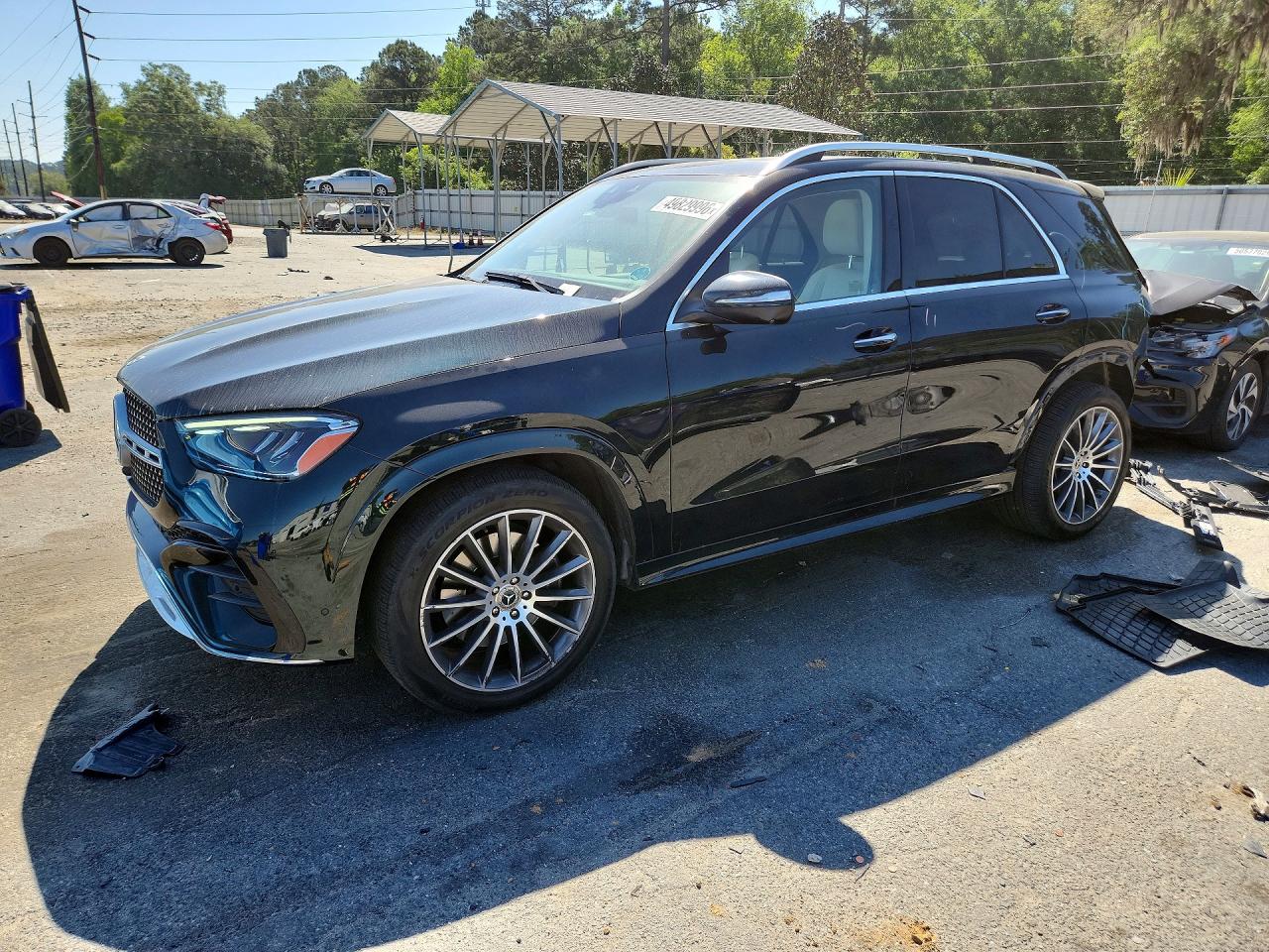 2024 Mercedes-Benz GLE-Class VIN 4JGFB4FB1RB121105 COPART salvage auction — Rear End, GA - CERT OF TITLE-SALVAGE, sold $39,750 on 2026-06-25 (photo 1)