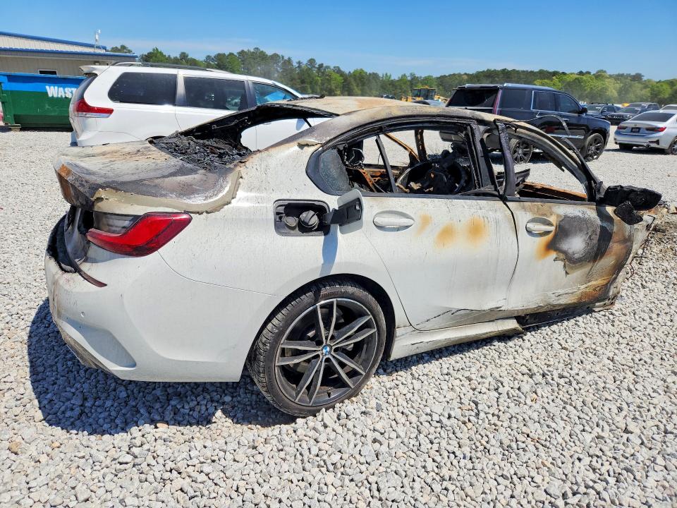 2019 BMW 3 series VIN WBA5R1C52KAK12739 COPART salvage auction — BURN, GA - BILL OF SALE - PARTS ONLY, sold $275 on 2026-07-14 (photo 3)