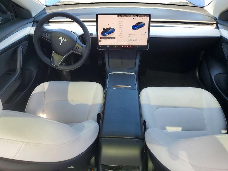 2022 Tesla Model 3 VIN 5YJ3E1EA5NF356247 COPART salvage auction — SIDE, Ca - Salvage Certificate, sold $7,900 on 2026-07-30 (photo 8)