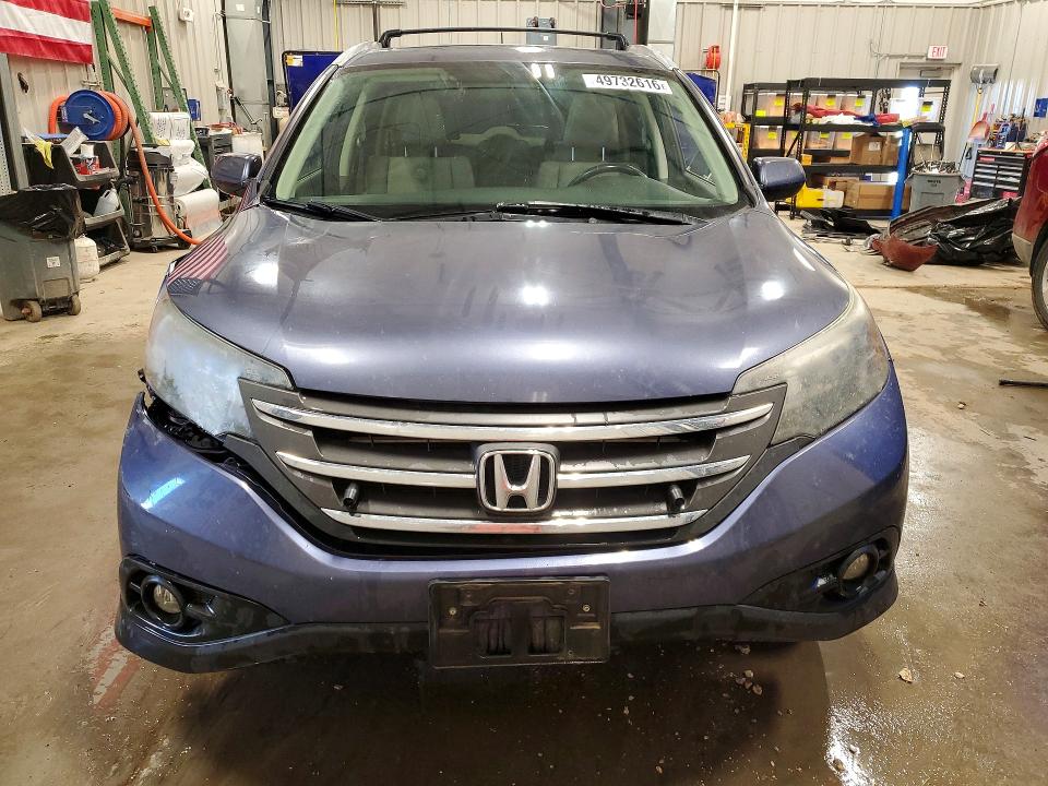 2012 Honda Cr-v VIN JHLRM4H77CC012320 COPART salvage auction — FRONT END, Mt - Salvage Certificate Of A Vehic, sold $2,950 on 2026-07-22 (photo 5)