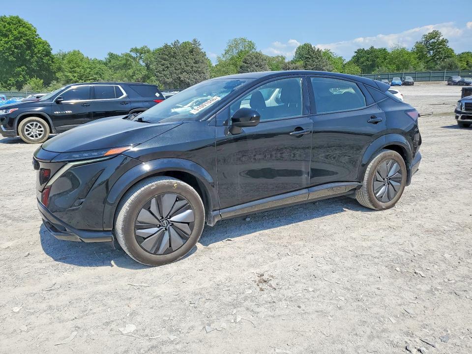2024 Nissan Ariya VIN JN1CF0BB6RM730966 COPART salvage auction — FRONT END, Tn - Salvage Certificate, sold $4,350 on 2026-07-23 (photo 1)