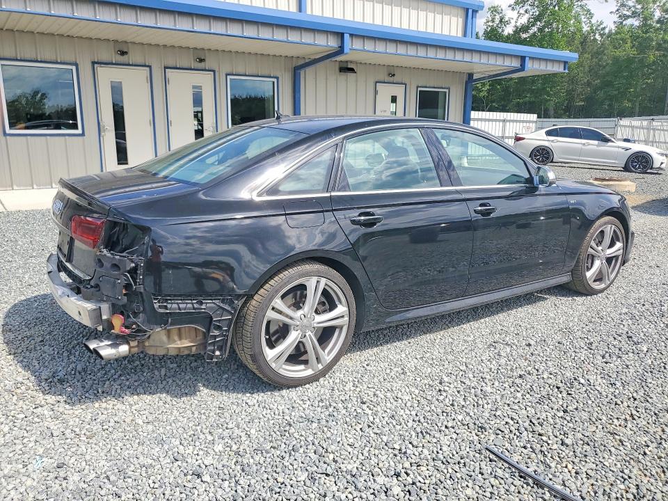 2018 Audi S6 VIN WAUFFAFC6JN026765 COPART salvage auction — REAR END, Salvage Title, sold $8,200 on 2026-07-23 (photo 3)