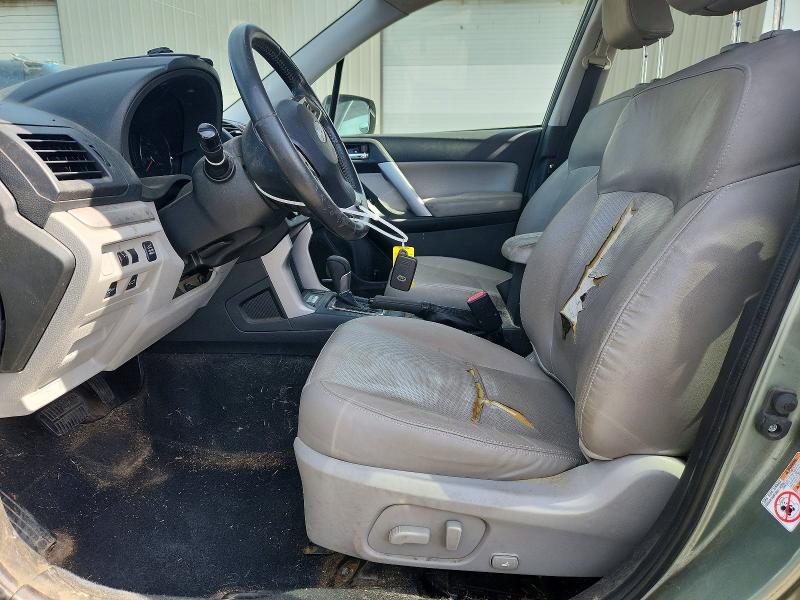 2015 Subaru Forester VIN JF2SJAWC9FH597576 COPART salvage auction — FRONT END, Or - Salvage Title Certificate, sold $1,100 on 2026-07-06 (photo 7)