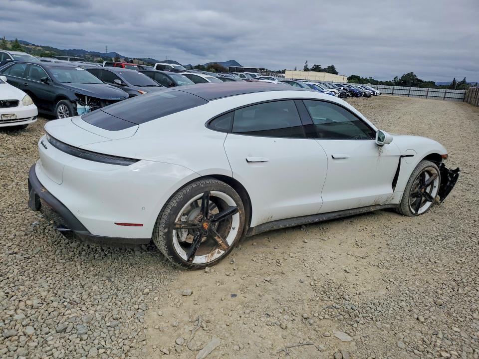 2020 Porsche Taycan VIN WP0AC2Y15LSA71226 COPART salvage auction — FRONT END, Salvage Title, sold $26,000 on 2026-08-13 (photo 3)
