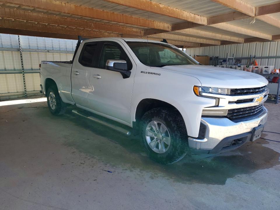 2019 Chevrolet Silverado VIN 1GCRYDEKXKZ304601 COPART salvage auction — FRONT END, Tx - Certificate Of Title, sold $9,800 on 2026-07-29 (photo 4)