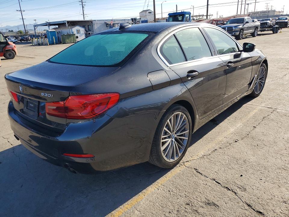 2020 BMW 5er VIN WBAJR3C00LWW69312 COPART salvage auction — FRONT END, Ca - Salvage Certificate, sold $11,900 on 2026-07-16 (photo 3)