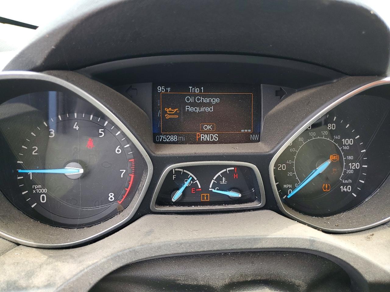 2018 Ford Escape VIN 1FMCU0F79JUB54606 COPART salvage auction — Rear End, TX - SALVAGE VEHICLE TITLE, sold $2,250 on 2026-06-25 (photo 9)