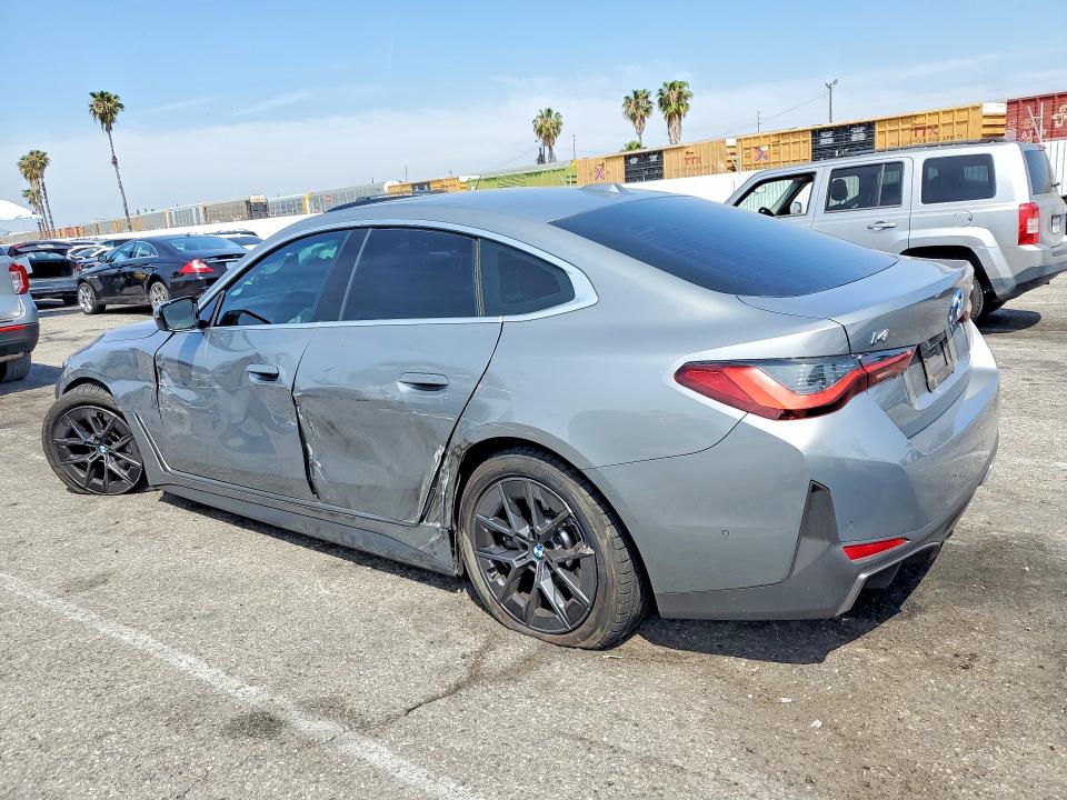 2025 BMW VIN WBY23HD06SFU15850 COPART salvage auction — SIDE, Ca - Salvage Certificate, sold $10,100 on 2026-07-28 (photo 2)
