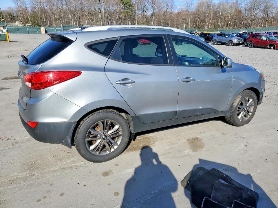 2014 Hyundai VIN KM8JUCAG0EU930773 COPART salvage auction — FRONT END, Pa - Certificate Of Salvage, sold $1,500 on 2026-07-15 (photo 3)