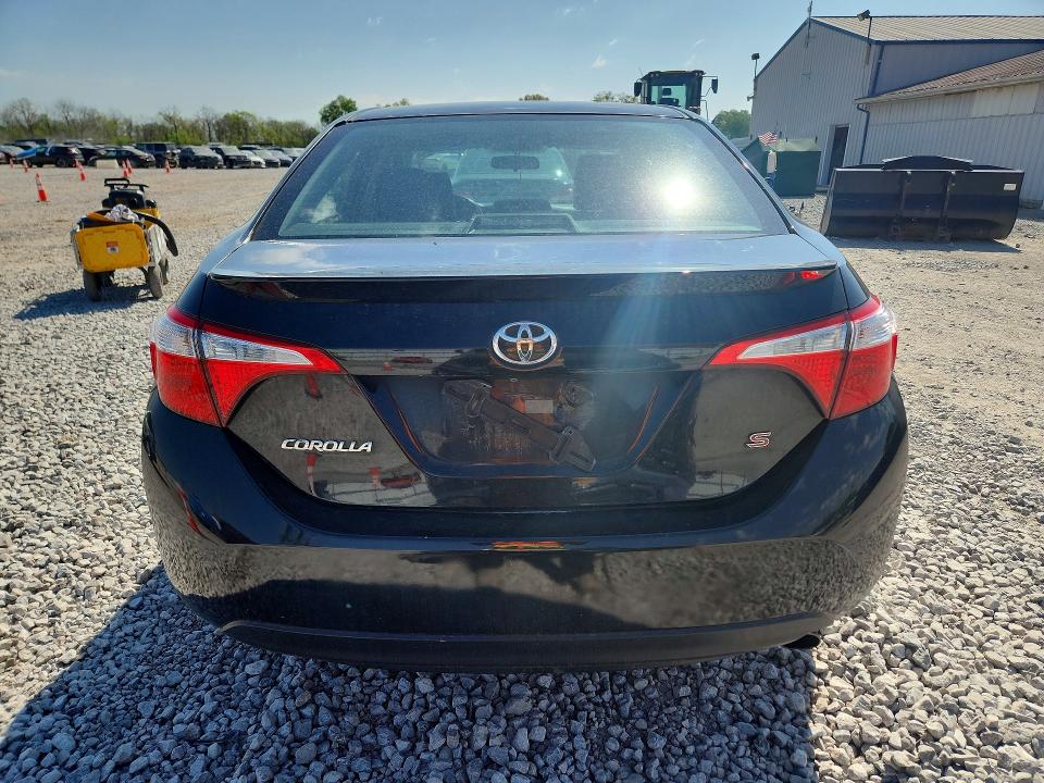 2016 Toyota Corolla VIN 5YFBURHEXGP489329 COPART salvage auction — SIDE, Oh - Cert Of Title-Salvage, sold $4,050 on 2026-07-10 (photo 6)