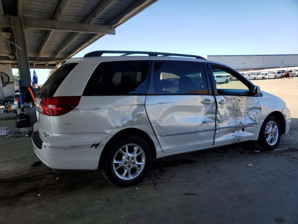 2005 Toyota Sienna VIN 5TDBA22C25S053232 COPART salvage auction — SIDE, CA - SALVAGE CERTIFICATE, sold $600 on 2026-07-07 (photo 3)