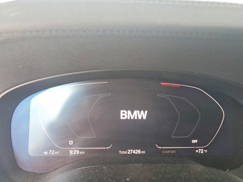 2020 BMW VIN WBAJS7C04LCD45960 COPART salvage auction — FRONT END, TX, sold $11,200 on 2026-07-16 (photo 9)