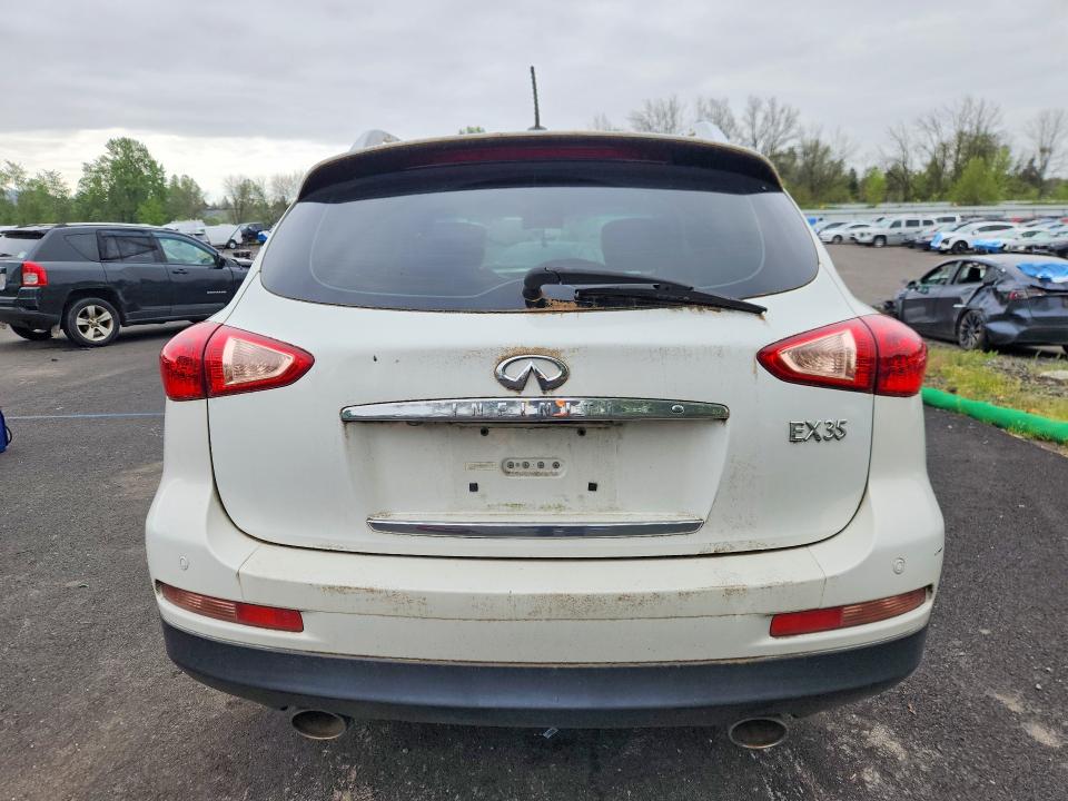 2008 Infiniti Ex VIN JNKAJ09F28M357174 COPART salvage auction — FRONT END, Or - Lien Papers Salvage, sold $100 on 2026-07-06 (photo 6)