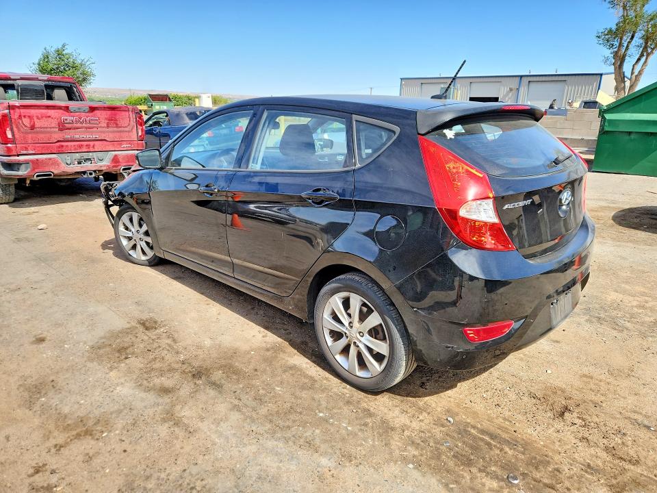 2012 Hyundai Accent VIN KMHCU5AEXDU061424 COPART salvage auction — FRONT END, Nm - Cert Of Title-Salvage, sold $725 on 2026-07-13 (photo 2)