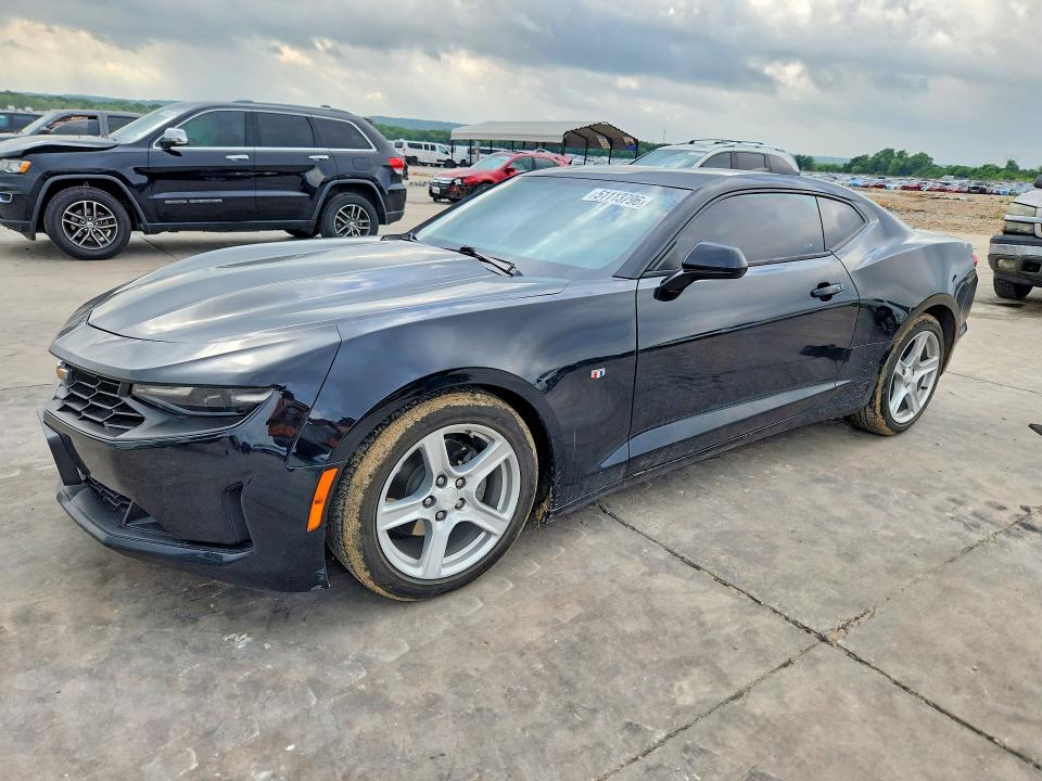 2021 Chevrolet Camaro VIN 1G1FB1RS6M0116252 COPART salvage auction — SIDE, Tx - Certificate Of Title, sold $7,200 on 2026-07-09 (photo 1)