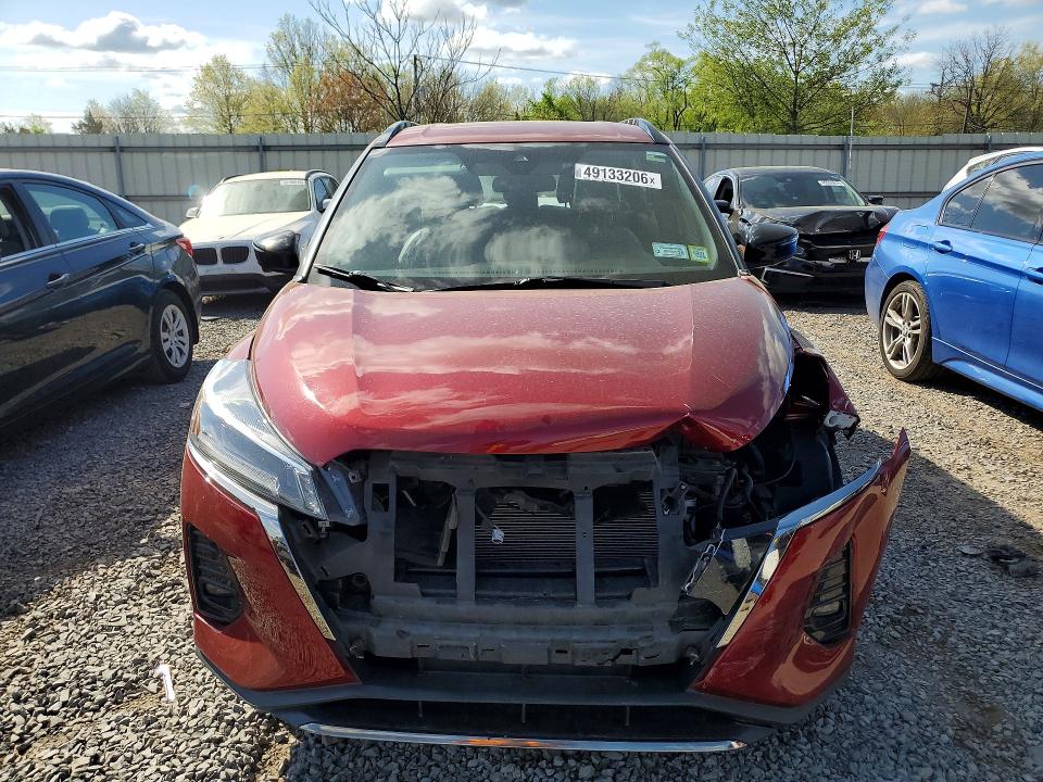 2023 Nissan Kicks VIN 3N1CP5DV3PL553267 COPART salvage auction — FRONT END, ID - SALVAGE CERTIFICATE OF TITLE, sold $3,050 on 2026-07-02 (photo 5)