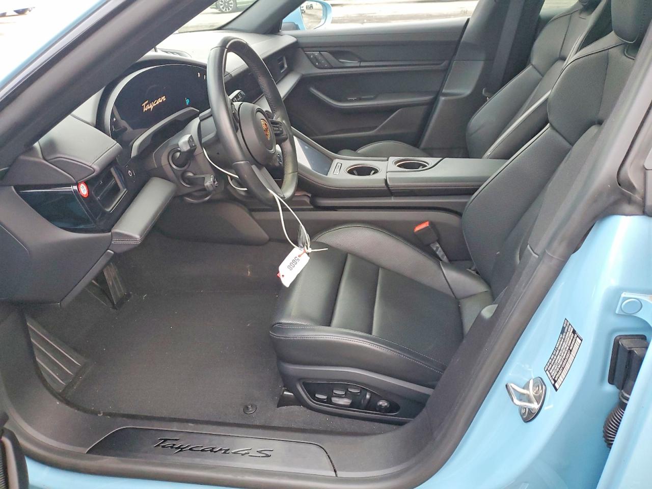 2024 Porsche Taycan VIN WP0AB2Y10RSA35827 COPART salvage auction — Minor Dent/Scratches, CA - SALVAGE CERTIFICATE, sold $40,750 on 2026-07-09 (photo 7)