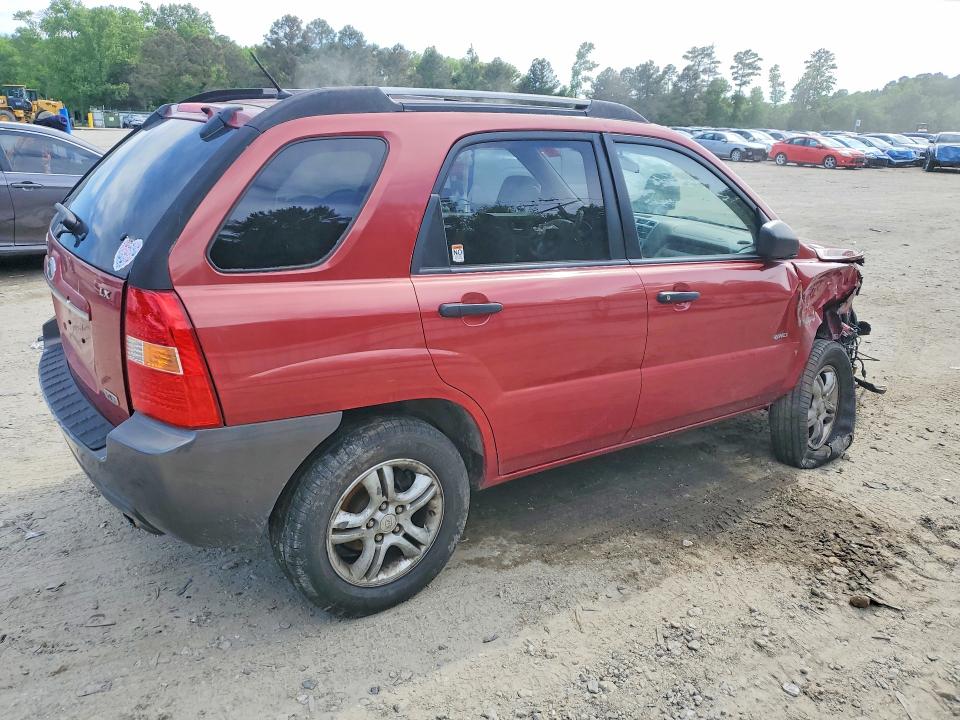 2007 Kia Sportage VIN KNDJE723077434216 COPART salvage auction — FRONT END, Va - Cert Of Title - Salvage, sold $200 on 2026-07-07 (photo 3)