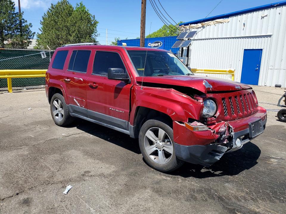 2016 Jeep Liberty (patriot) VIN 1C4NJRFB1GD709202 COPART salvage auction — FRONT END, CO - PUBLIC - SALVAGE TITLE, sold $1,300 on 2026-07-02 (photo 4)