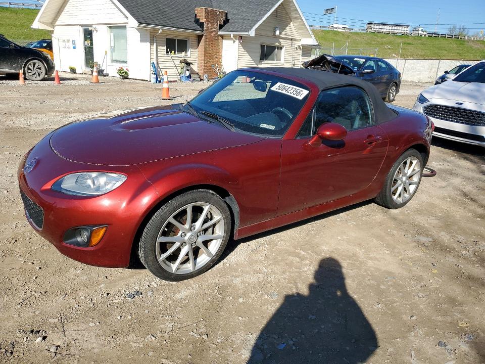 2012 Mazda Mx-5 VIN JM1NC2LF0C0224088 COPART salvage auction — FRONT END, Oh - Cert Of Title-Salvage, sold $1,700 on 2026-07-29 (photo 1)