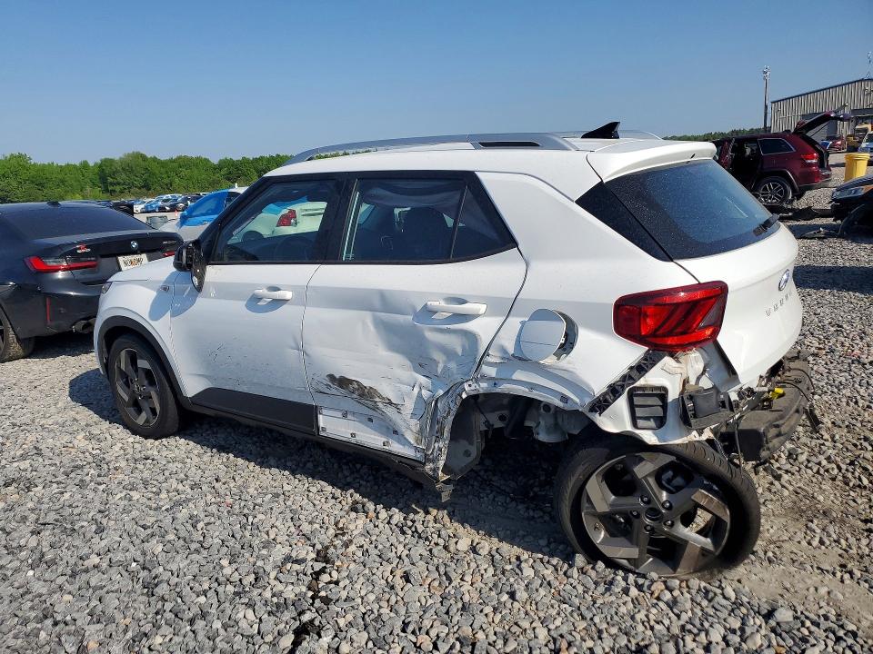 2021 Hyundai Venue VIN KMHRC8A32MU073418 COPART salvage auction — REAR END, TN - SALVAGE CERTIFICATE, sold $2,850 on 2026-07-02 (photo 2)
