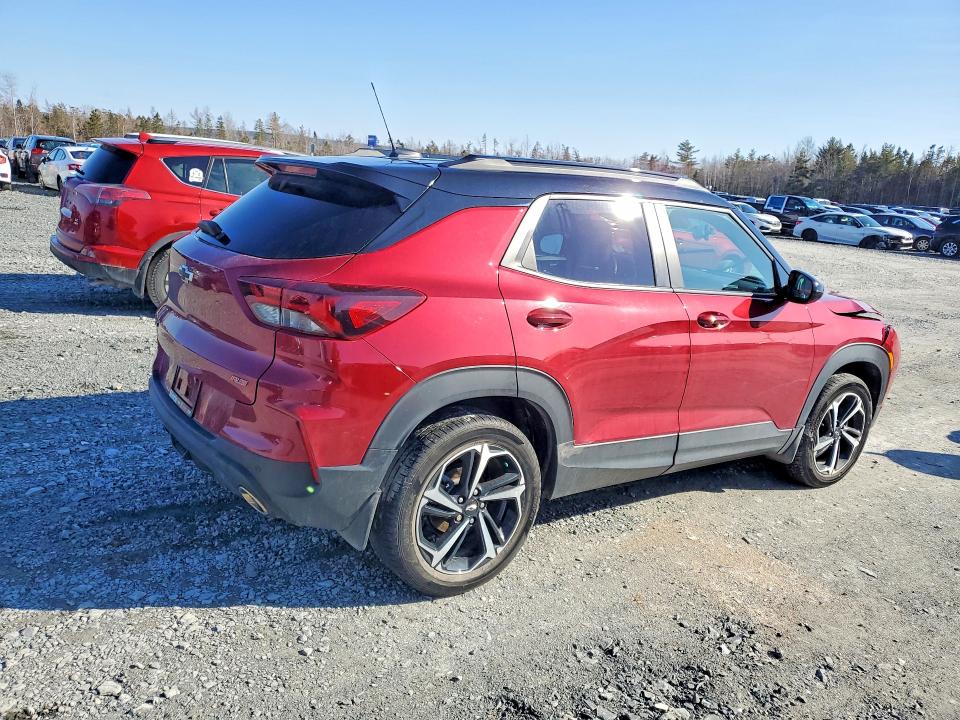2021 Chevrolet Trailblazer VIN KL79MUSL0MB017950 COPART salvage auction — FRONT END, Ns - Salvage Title, sold $2,000 on 2026-07-23 (photo 3)