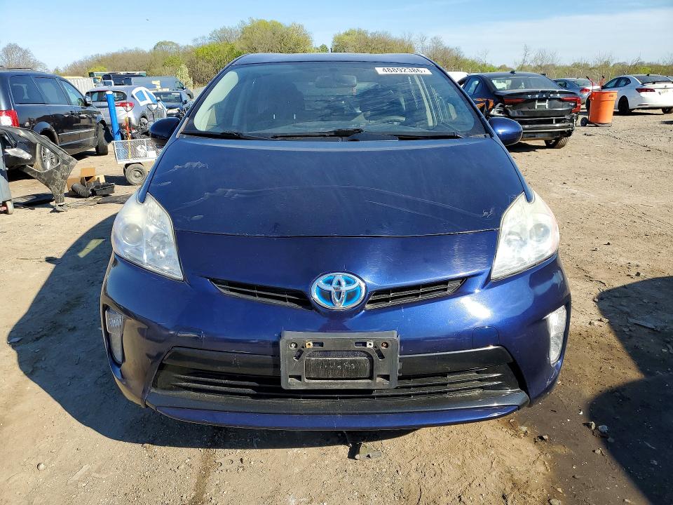 2013 Toyota Prius VIN JTDKN3DU9D1713505 COPART salvage auction — REAR END, Md - Cert Of Salvage > 75% Damage, sold $1,900 on 2026-07-14 (photo 5)