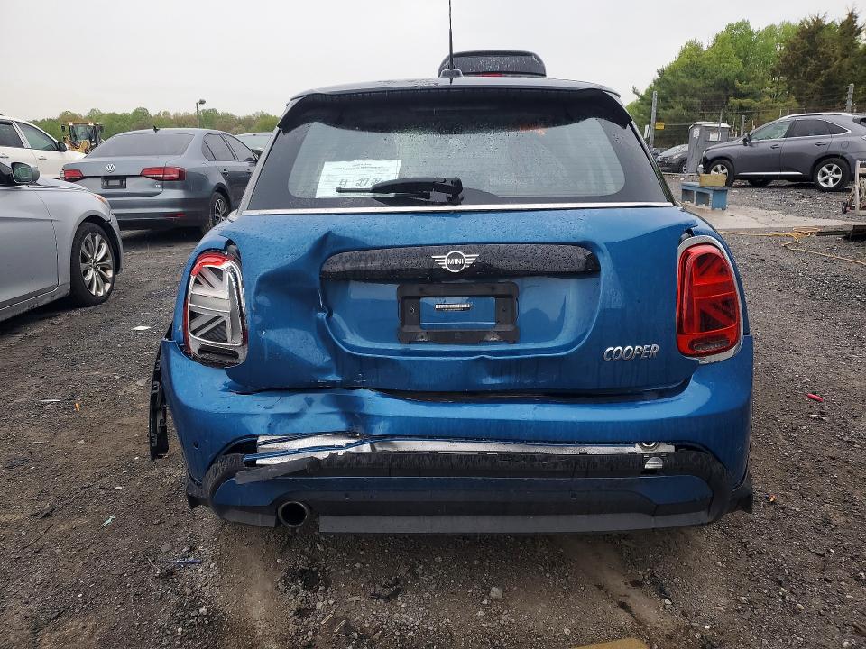 2023 Mini Cooper VIN WMW33DK00P2U08731 COPART salvage auction — REAR END, Salvage Title, sold $8,500 on 2026-07-20 (photo 6)