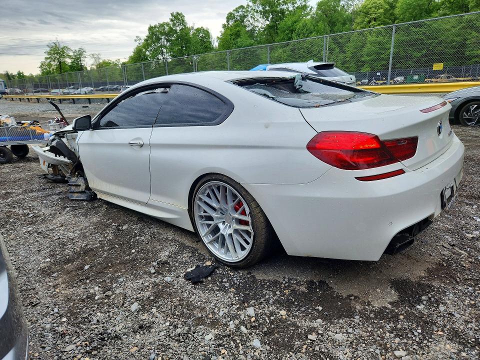2014 BMW 6er VIN WBAYM9C58ED248075 COPART salvage auction — FRONT END, Md - Cert Of Salvage > 75% Damage, sold $225 on 2026-08-04 (photo 2)